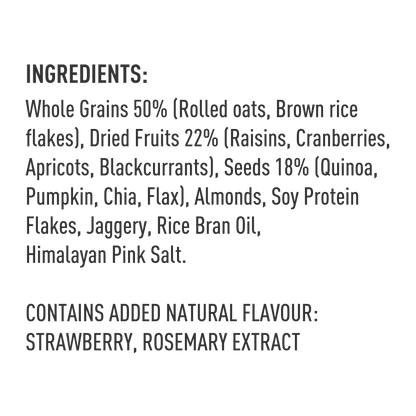 Fruits, Nuts + Seeds Wholegrain Muesli - Pack of 10 Pouch