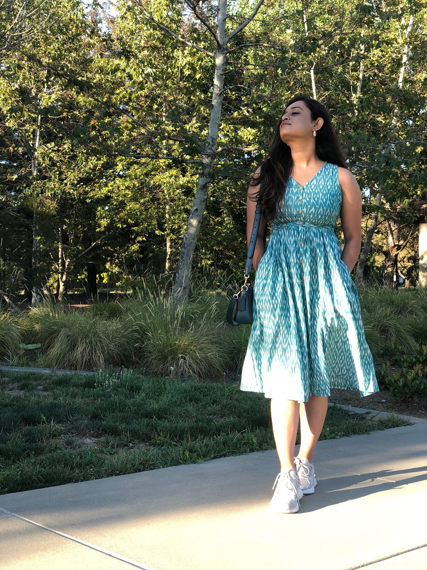 Harri Gulaabo Ikat dress