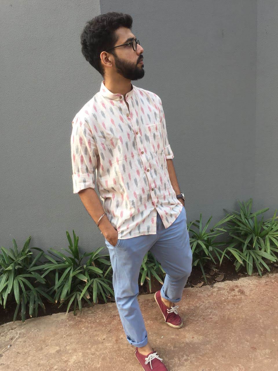 Saadharan Ikat shirt