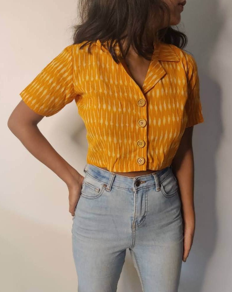 Ambar Crop Shirt