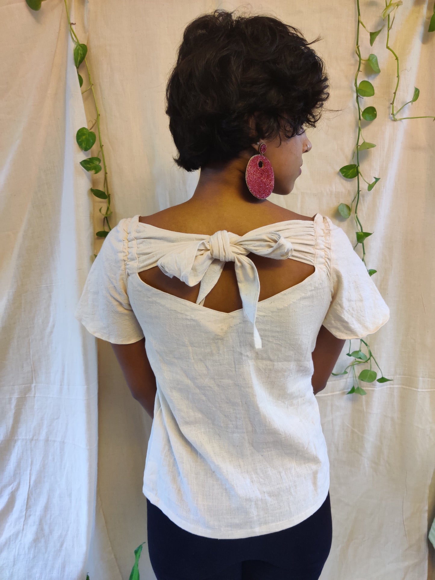 Classic Handwoven cotton top