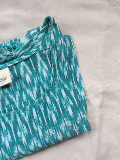 Nirvat Green Ikat dress