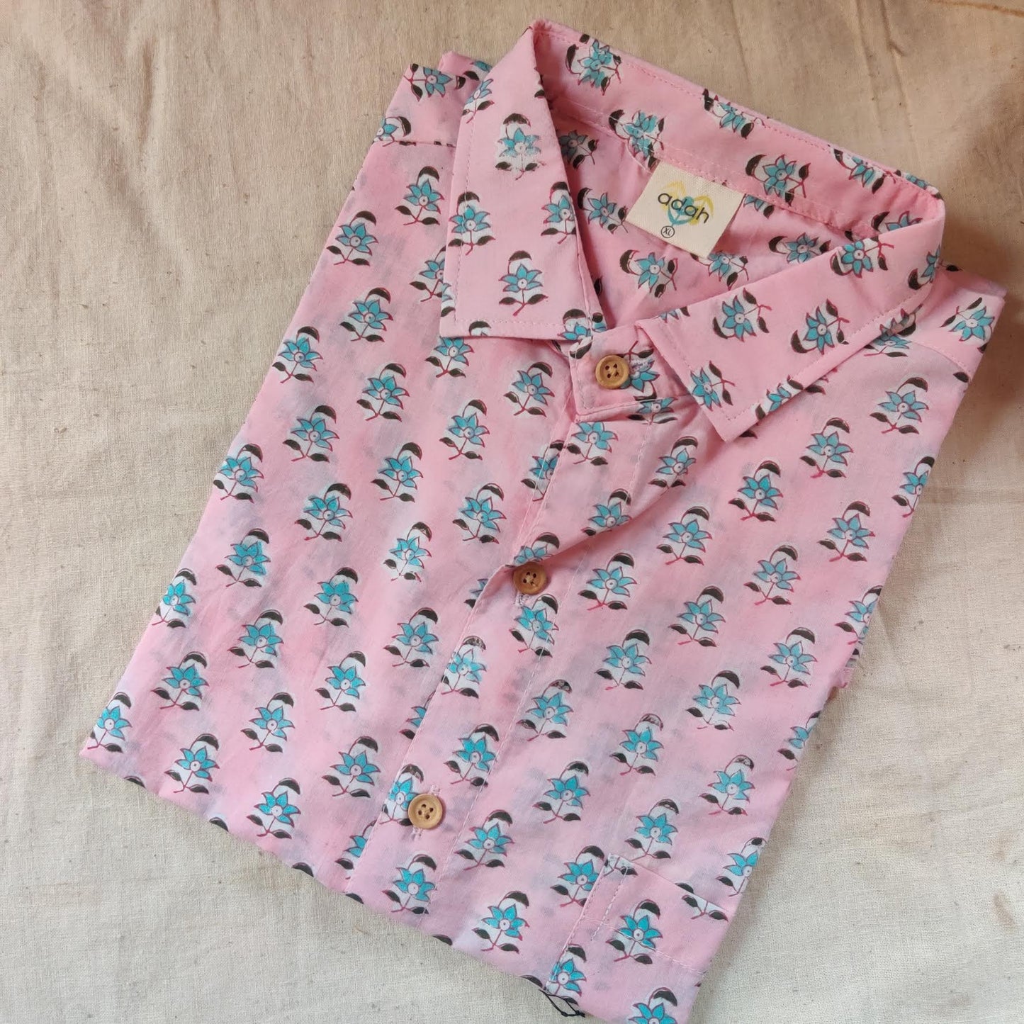 Johdra Block Print Unisex Shirt