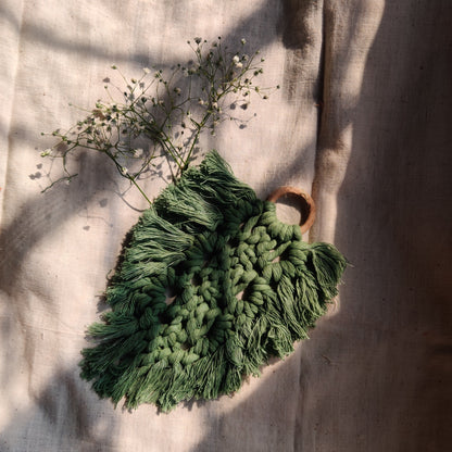 Macrame Leaf