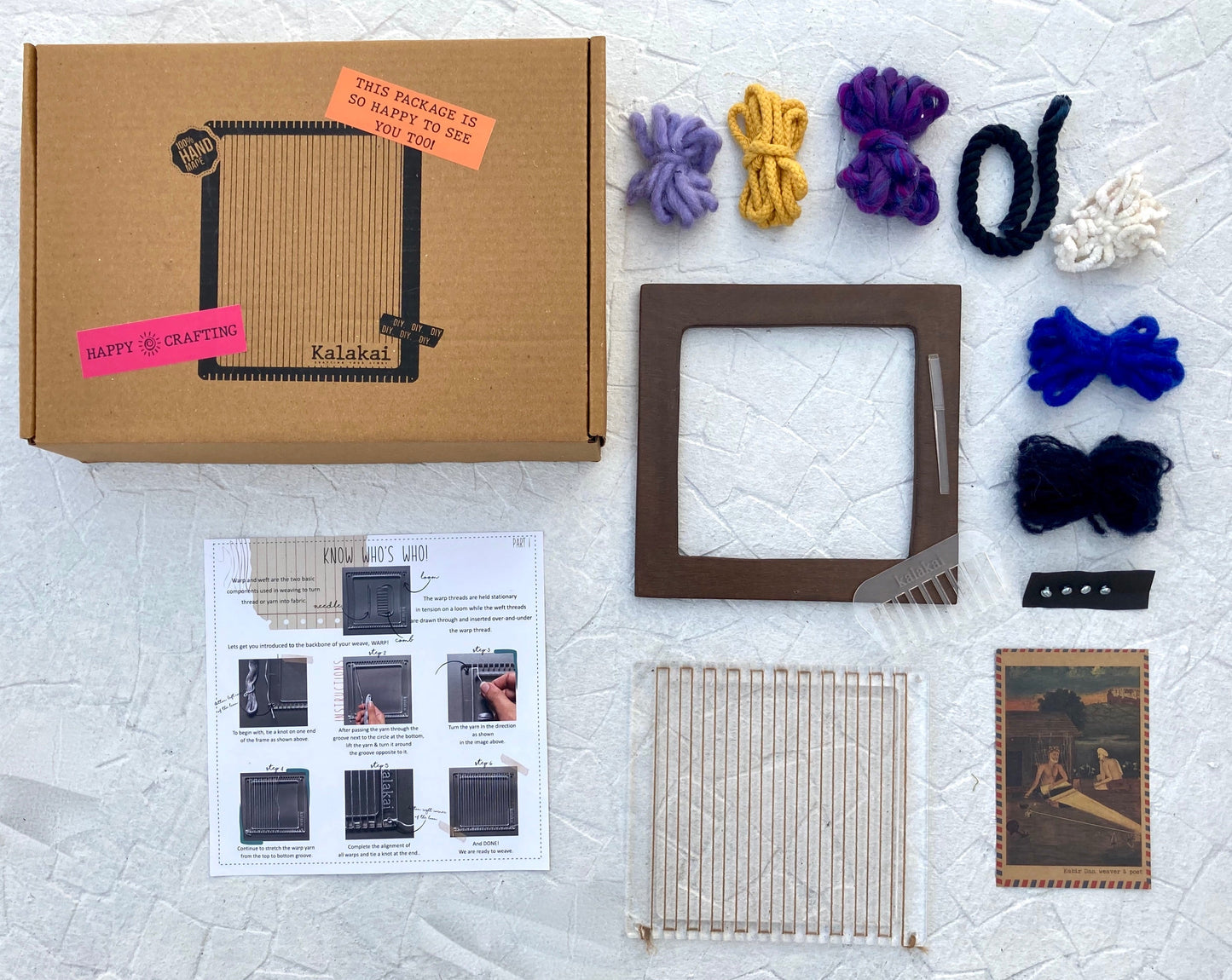 Ambar Square DIY Weaving Kit