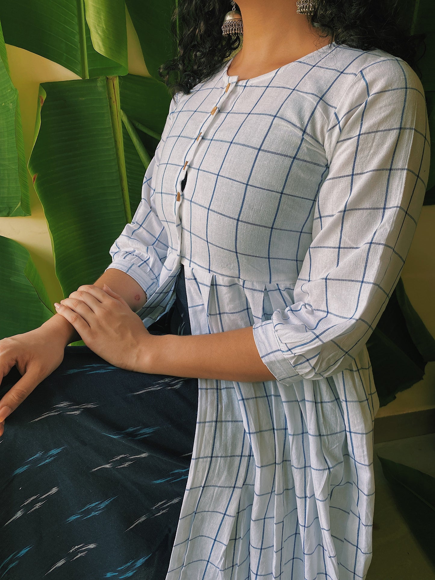 Vairam Ikat Dress and Inippu Jacket