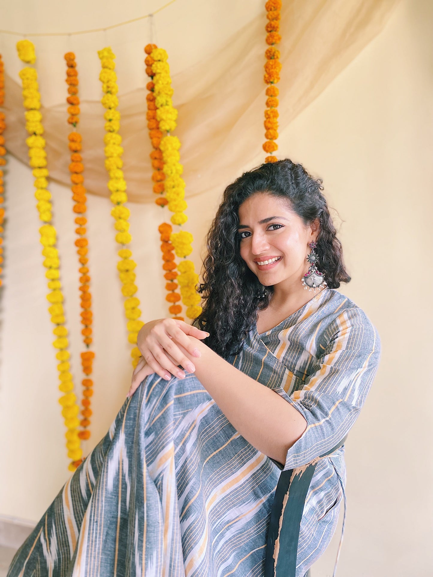 Nerittyana Ikat Angrakha