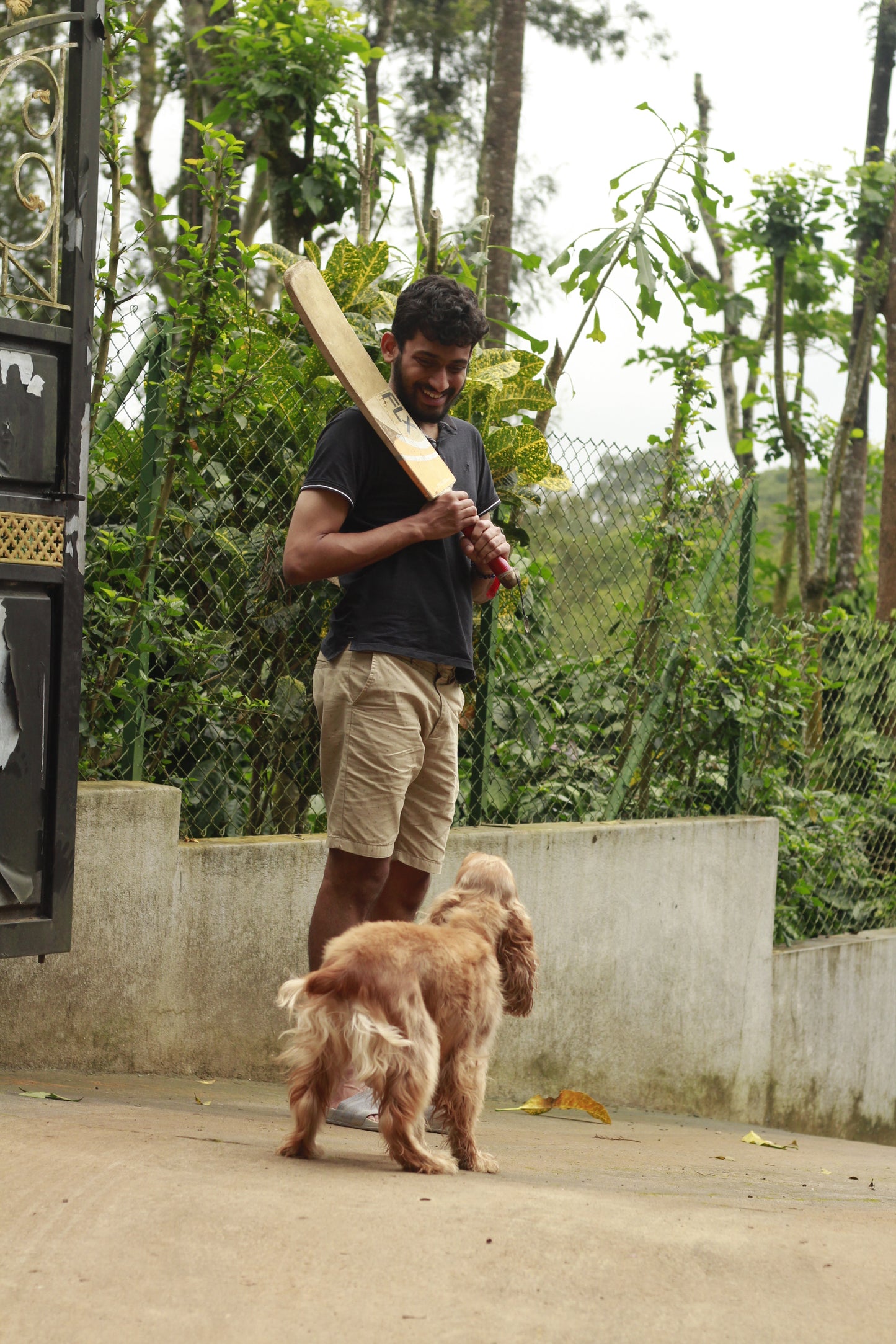 Advait with a bat ft. Banksy