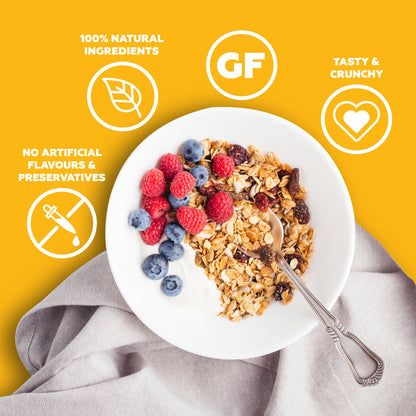 Turmeric + Ginger Wholegrain Muesli - 2 Boxes