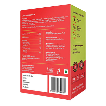 Apple Cinnamon Breakfast Bars