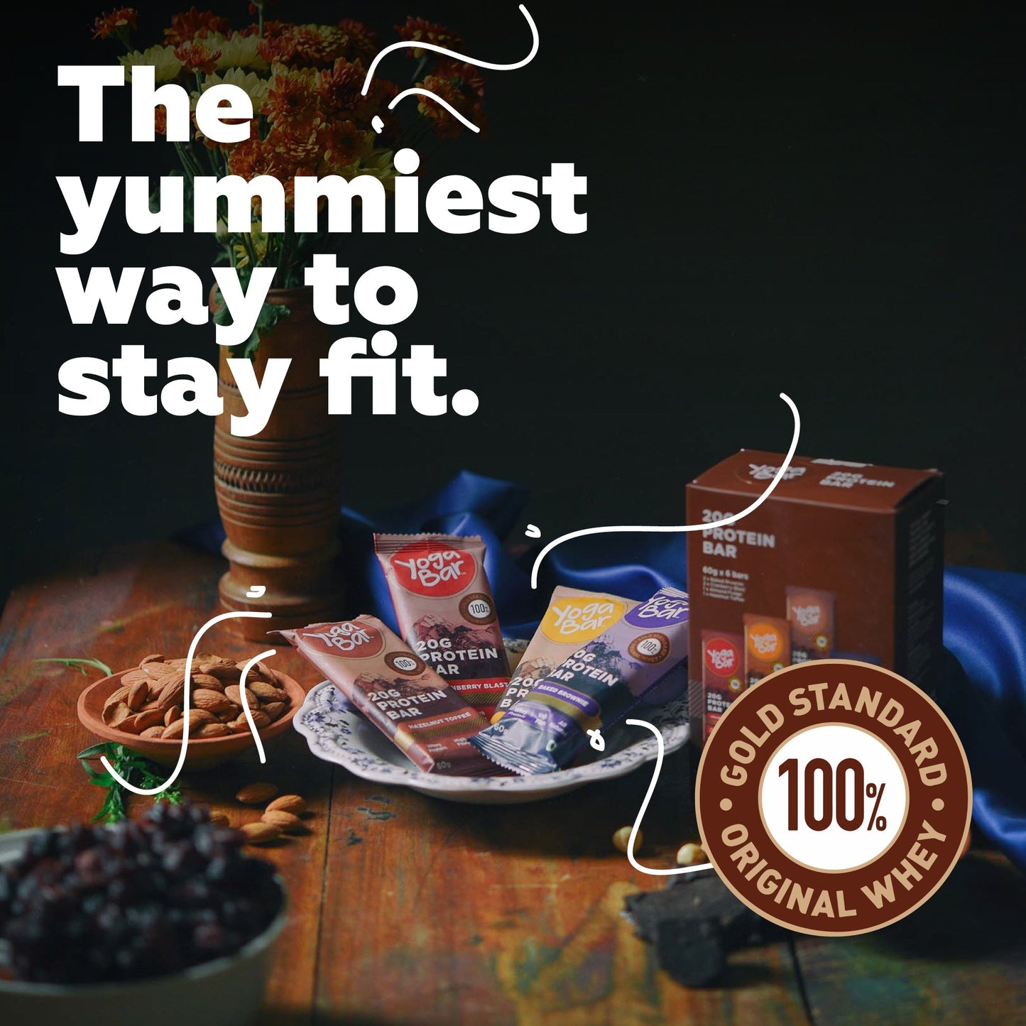 Assorted Protein Bars - 12 Boxes