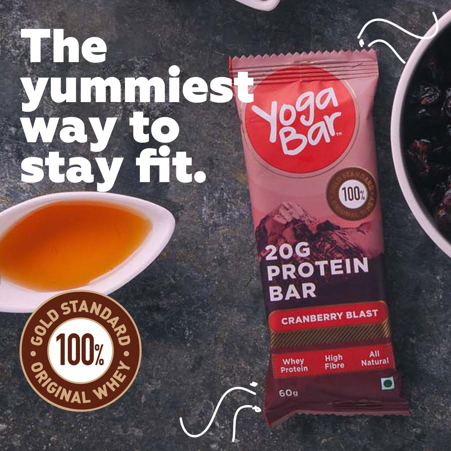 Cranberry Blast Protein Bars