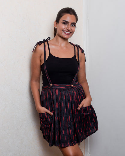 Siyaah Ikat Mini Skirt