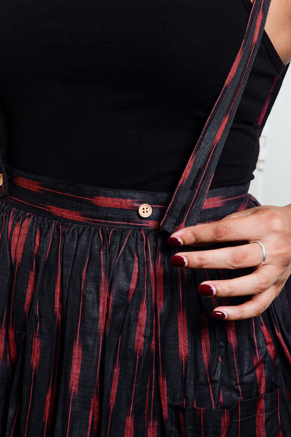 Siyaah Ikat Mini Skirt