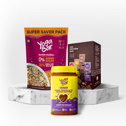 The Gym Pack - APBars 60g X 6 +  NAS Super Muesli 700g + DCPB 400g