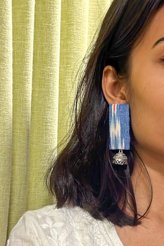 Zero waste earrings