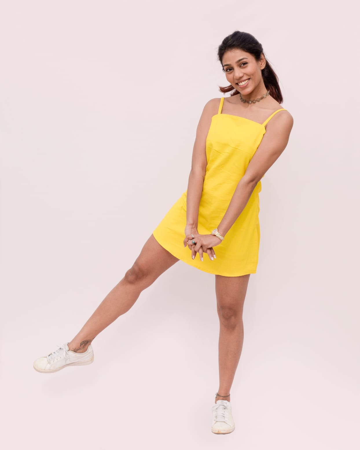 Mango sorbet dress