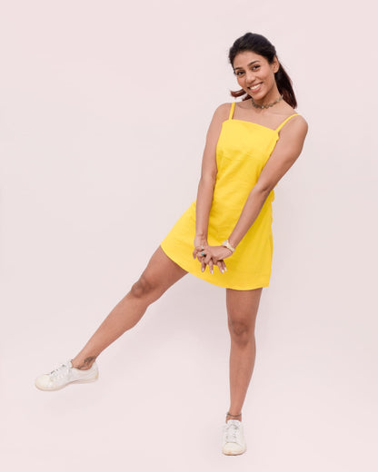 Mango sorbet dress