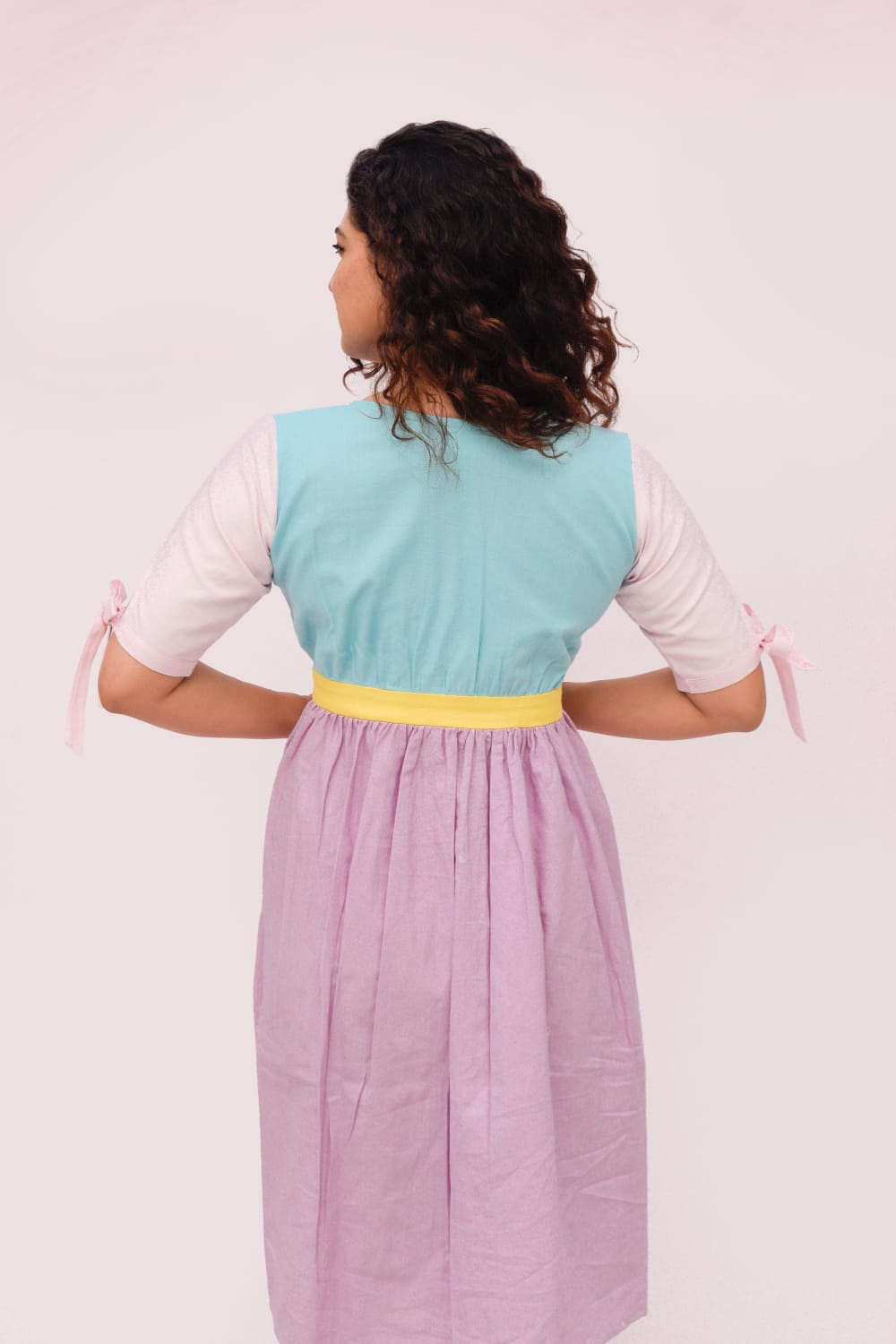 Rainbow sorbet dress