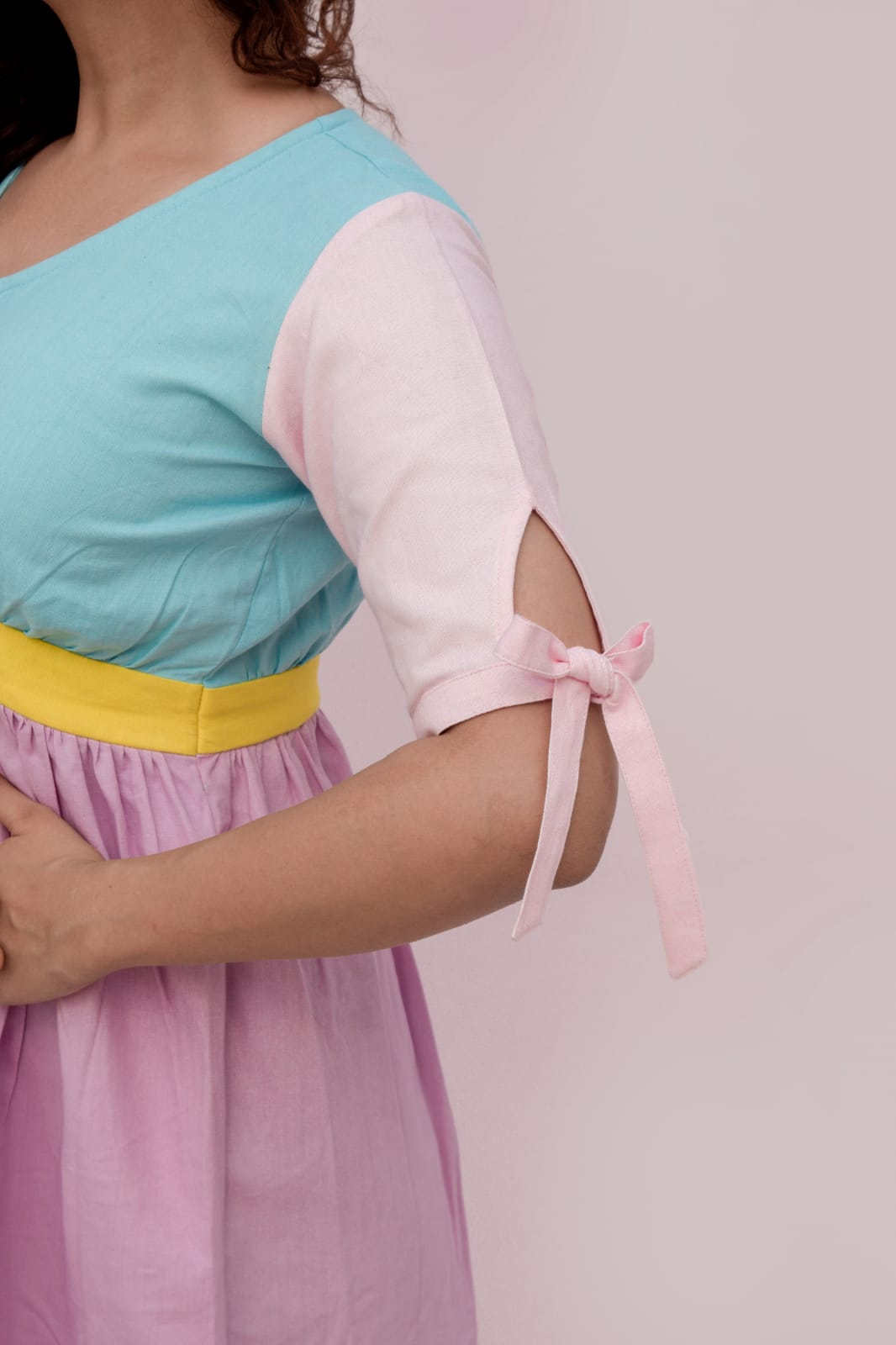 Rainbow sorbet dress