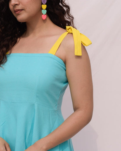 Blueberry sorbet dress