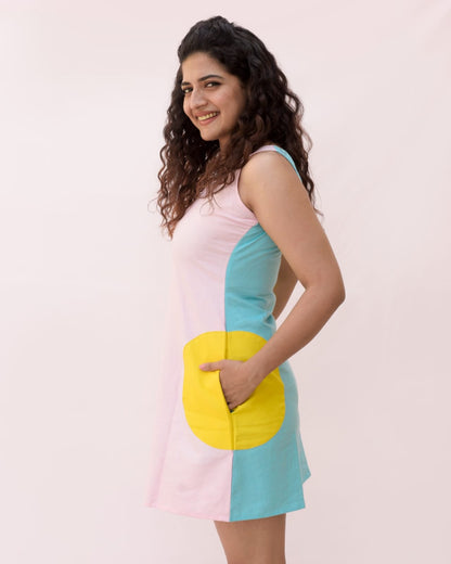 Strawberry sorbet dress