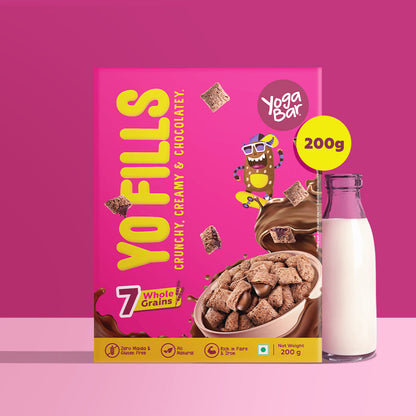Yogabar Choco Fills | Yo Fills for kids | 7 Whole Grains