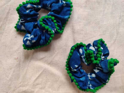 Upcycled Lace scrunchies