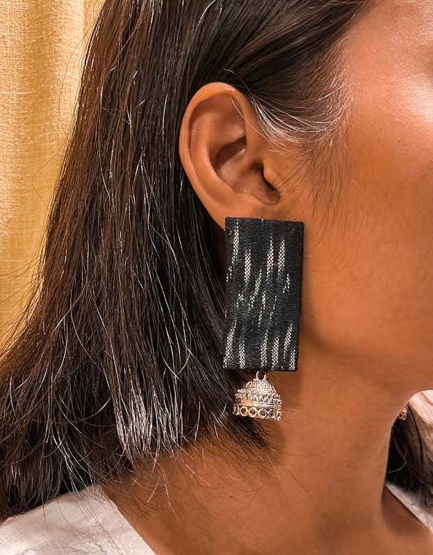 Zero waste earrings