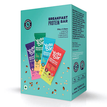 Assorted Breakfast Bars (Pack of 6 Boxes)