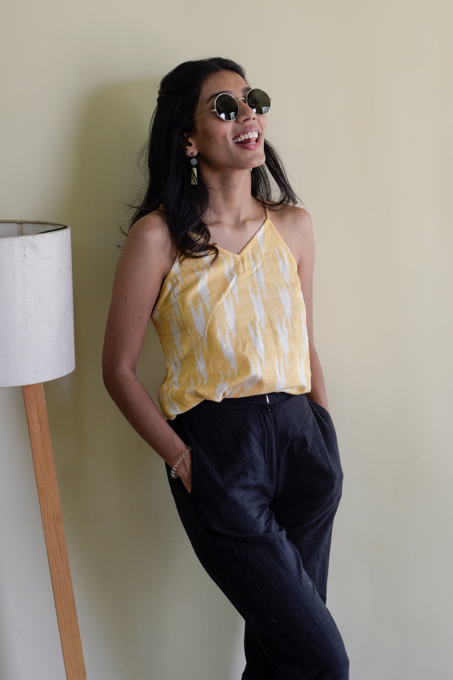 Aamras Ikat Slip Top