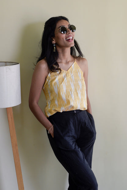 Aamras Ikat Slip Top