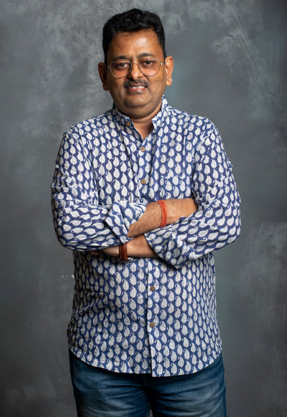 Santri Block Print Unisex Shirt