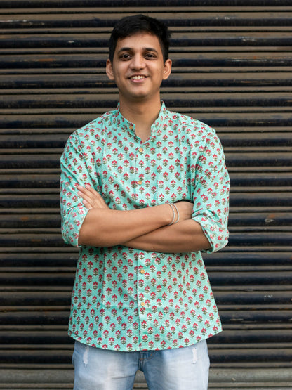 Shubhkruti Block Print Unisex Shirt