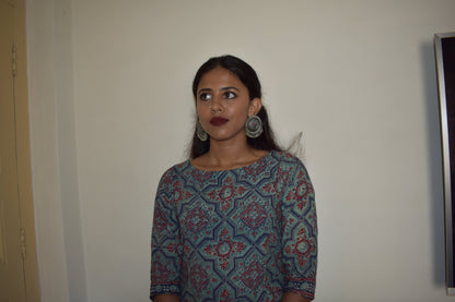 Noor Ajrakh Dress