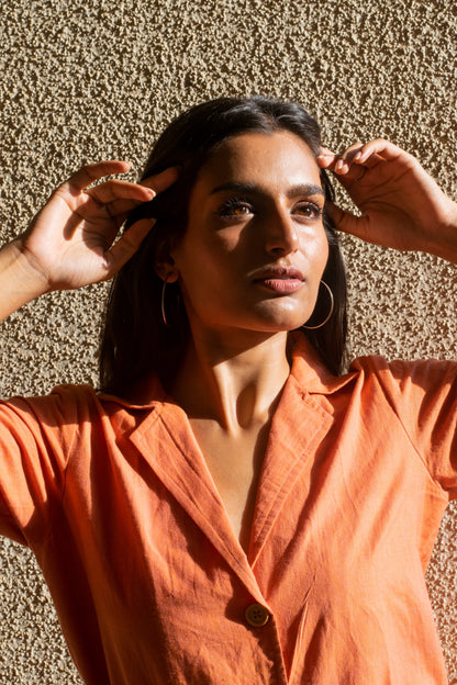 Rust Handspun Coord Set