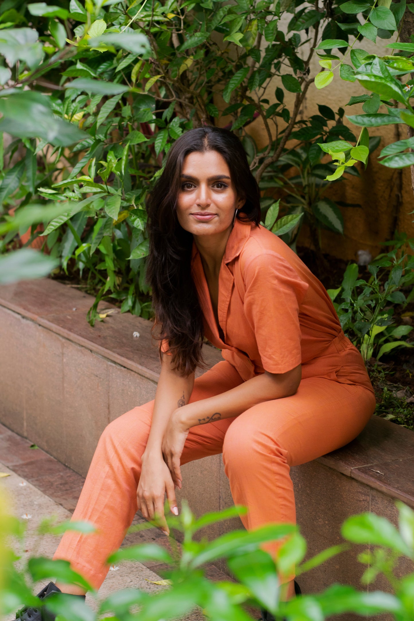 Rust Handspun Coord Set