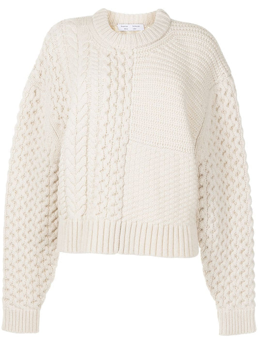 Wool White Jumper